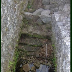 Escaleiras á fonte (As Las, San Amaro)